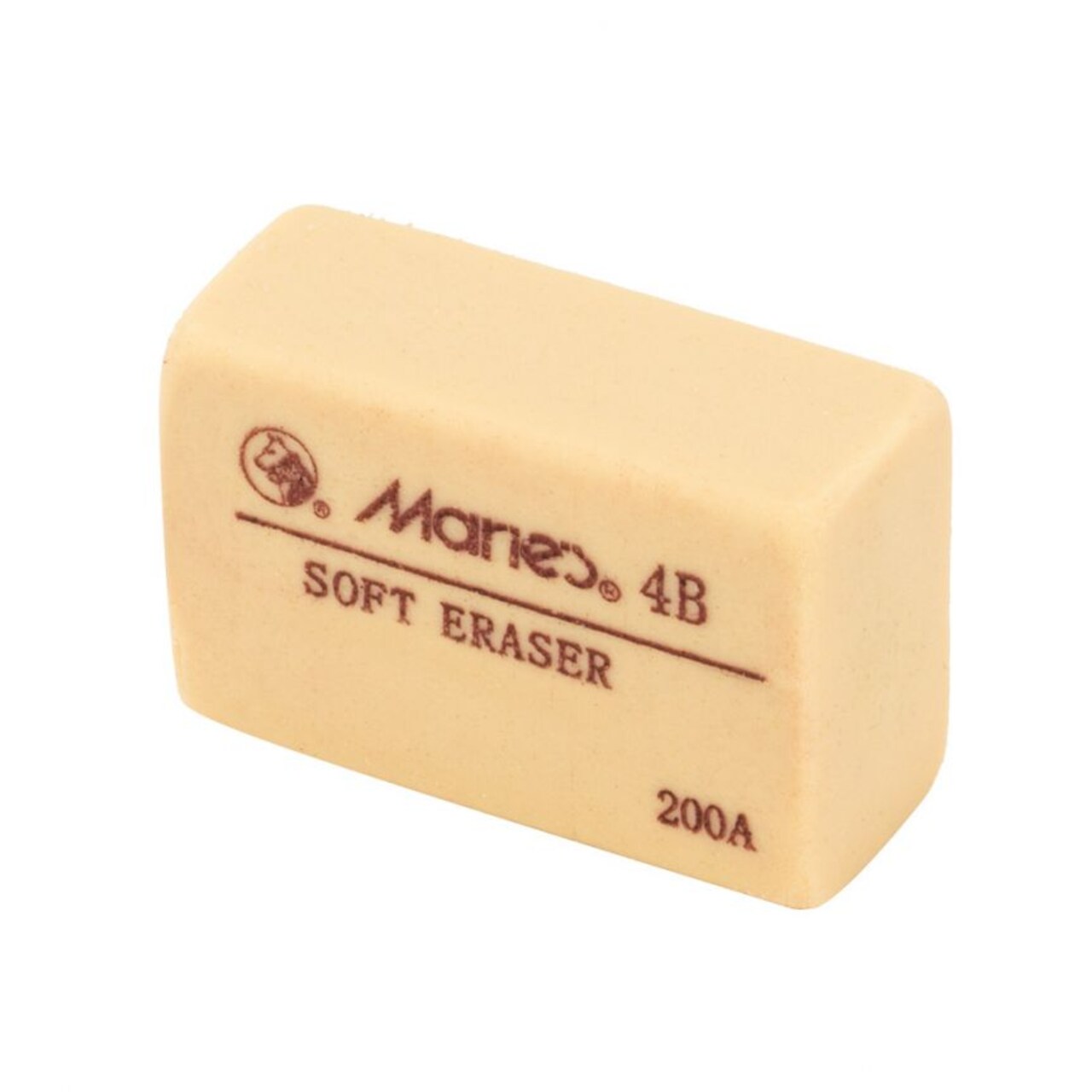 Marie's Artist 4B Eraser, Professional Quality Removes Charcoal, Graphite and Other Lead More Completely, Single
